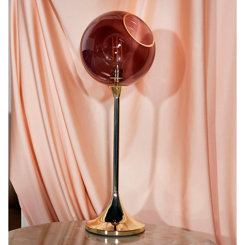 Lámpara Mesa "Ballroom Amber" E27 — Vetonek (2)