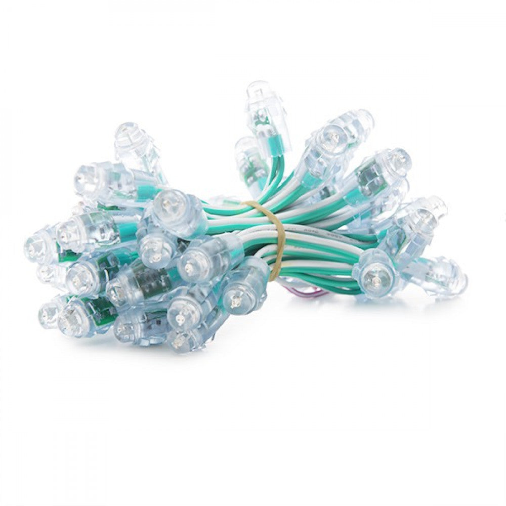 Pixel LED 0.1W 2Lm 5V Epistar (Cadena Unidades) Verde — Vetonek (4)