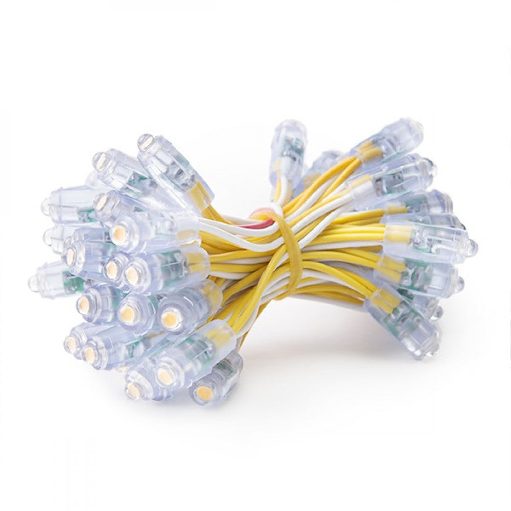 Pixel LED 0.1W 2Lm 5V Epistar (Cadena 50 Unidades) Amarillo — Vetonek