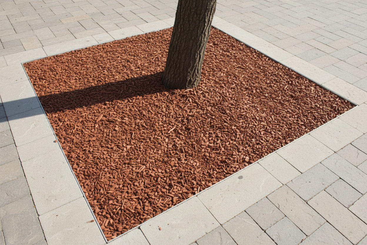 Résine de fixation de Mulch et écorce de pin - Vetonek