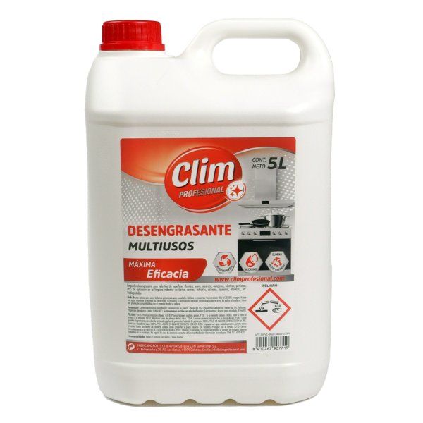 Dégraissant universel professionnel - Carton de 2 bidons de 5 L Vetonek