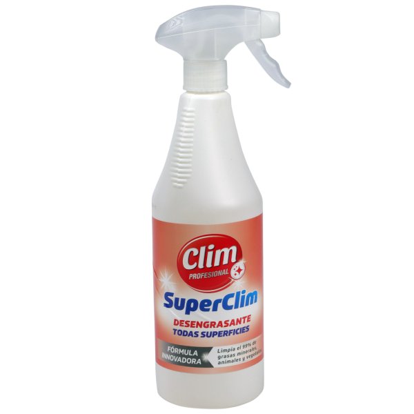 SuperClim dégraissant multisurfaces 750 ml avec pulvérisateur Vetonek