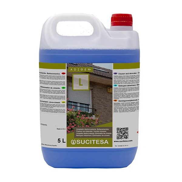 ADIGEN L BP - Limpiador desincrustante quitacementos 5L Vetonek