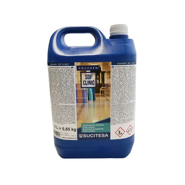 Désinfectant de surfaces pour le secteur sanitaire 5 Kg - Aquagen SDF Clinic Vetonek