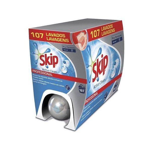 Détergent Skip Active Clean 7,5 L - 107 lavages Vetonek