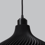 Lámpara Colgante "Daila" Color Negro/Florón Negro/Cable Negro — Vetonek (2)