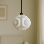 Lámpara Colgante "Idali" Color Blanco/Florón Negro/Cable Negro — Vetonek