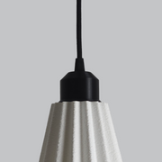 Lámpara Colgante "Lindor" Color Blanco/Florón Negro/Cable Negro — Vetonek (2)