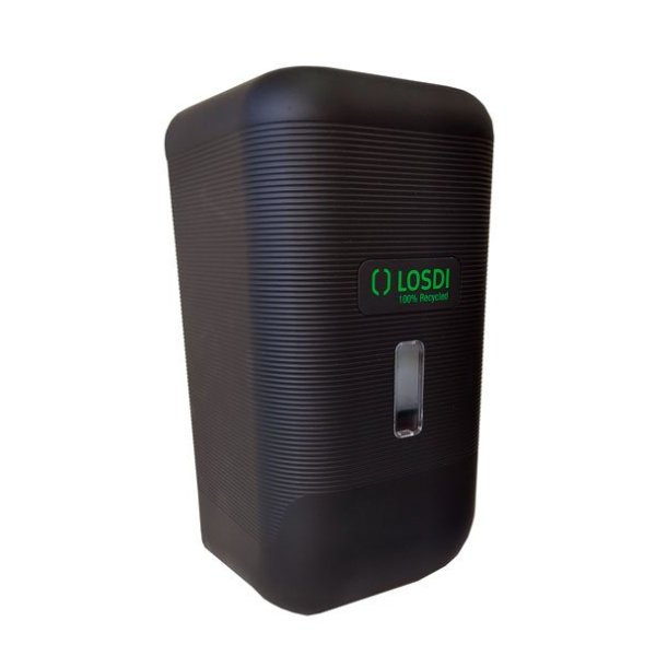 Distributeur de savon automatique ou manuel modulaire à 12 fonctionnalités - Noir mat Vetonek