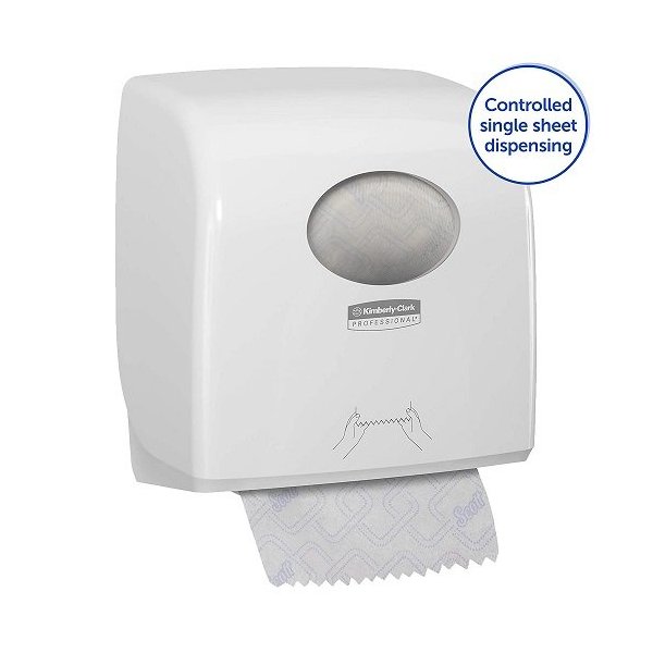 Distributeur Aquarius Slimroll pour essuie-mains en papier Scott Control Vetonek