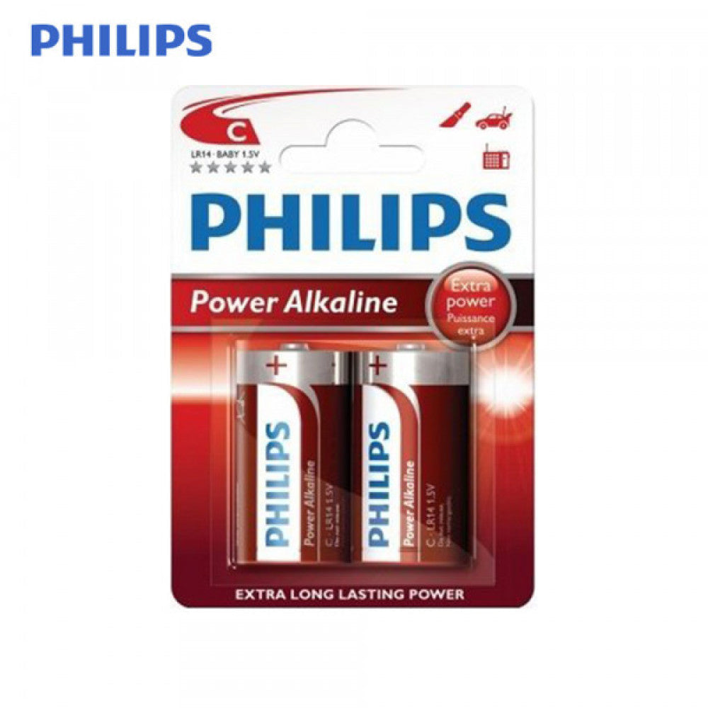 Pila Alkalina Philips C LR14 1,5V (Blister 2 Unid) — Vetonek