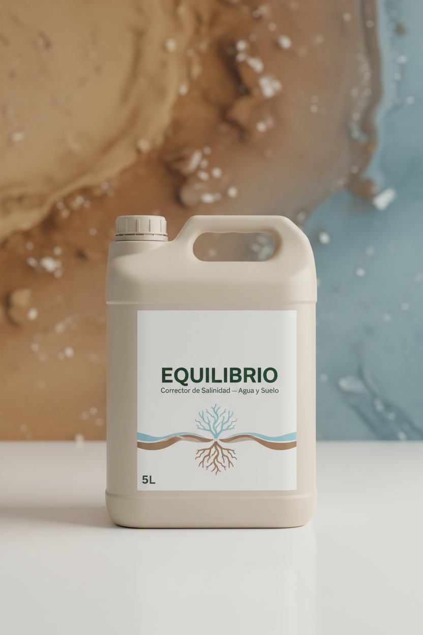 Equilibrio — Corrector de la salinidad del agua y el suelo