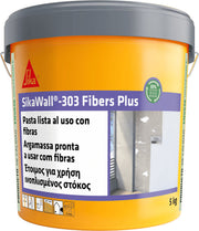 Bote de SikaWall®-303 Fibers Plus de Sika, masilla en pasta con fibra de vidrio para puentear fisuras y reparar paredes - Vetonek