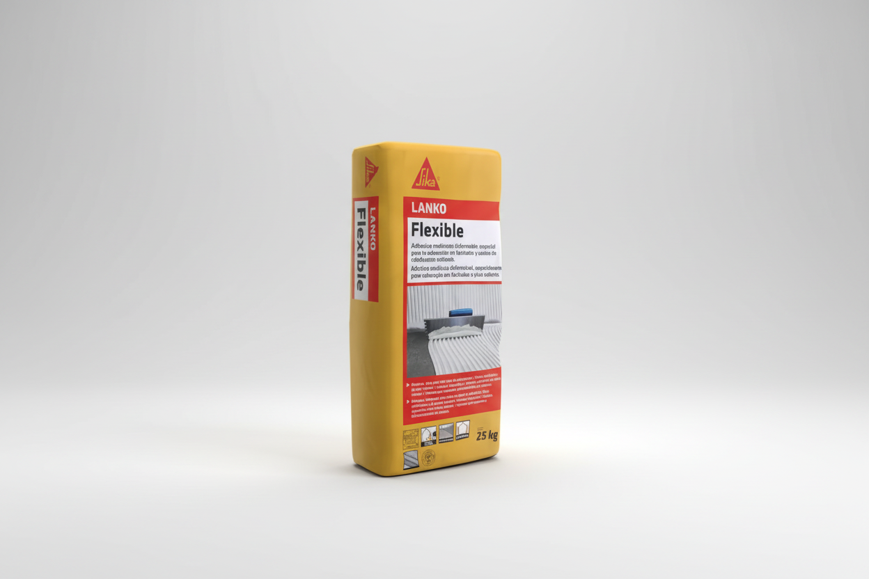 Sika LANKO® Flexible - Colle ciment flexible pour céramique - Vetonek