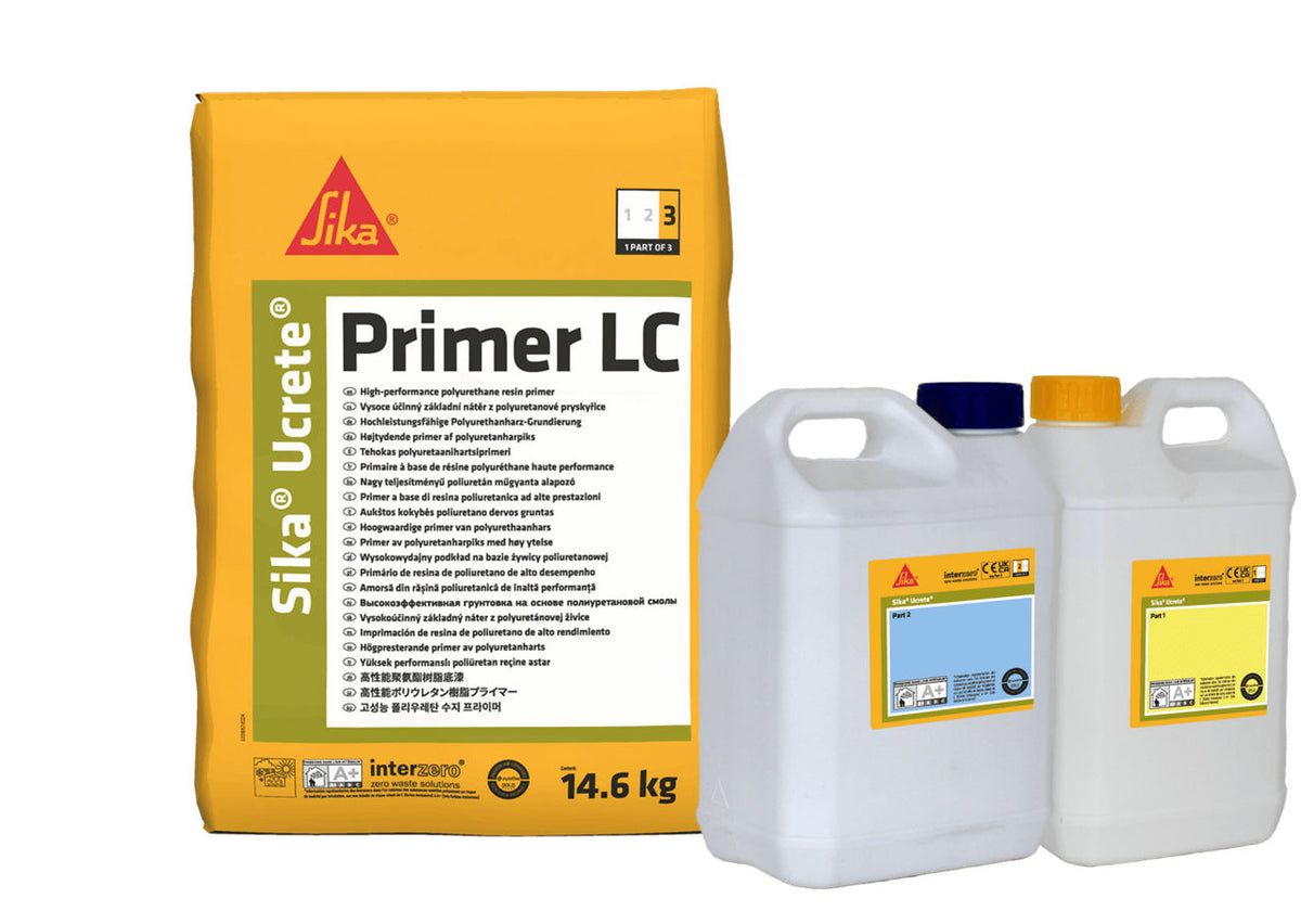Lote de Sika® Ucrete® PLC de Sika, imprimación de capa fina a llana para pavimentos industriales de poliuretano-cemento - Vetonek