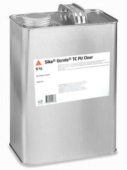 Bote de 6 kg de Sika® Ucrete® TCPU Clear de Sika, capa de acabado de poliuretano monocomponente transparente para pavimentos Ucrete - Vetonek