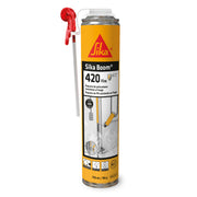 Aerosol de 750 ml de Sika Boom®-420 Fire de Sika, espuma de poliuretano cortafuego para sellado de penetraciones y juntas - Vetonek