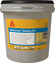 Juego A+B de 7,8 kg de SikaCeram® Sealing Fix de Sika, adhesivo impermeable bicomponente para fijar las membranas SikaCeram® Sealing en cuartos húmedos - Vetonek