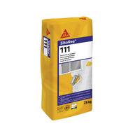 Saco de 25 kg de SikaRep®-111 de Sika, mortero gris tixotrópico de reparación y nivelación de grandes superficies de fachada - Vetonek