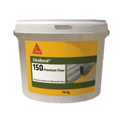 Bote de 18 kg de SikaBond®-150 Premium Floor de Sika, adhesivo en dispersión para pegar pavimentos flexibles de PVC, linóleo y moqueta - Vetonek
