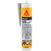 Cartucho de 300 ml de Sikacryl®-620 Fire de Sika, sellador acrílico cortafuegos para penetraciones y juntas lineales - Vetonek