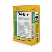 Saco de 25 kg de SikaGrout®-340+ de Sika, grout cementoso de altas prestaciones para bases de máquinas y rellenos de gran espesor - Vetonek