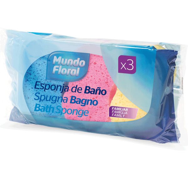 Esponjas de baño silueta - 30 uds Vetonek