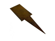 Estacas borduras de Acero Corten Vetonek