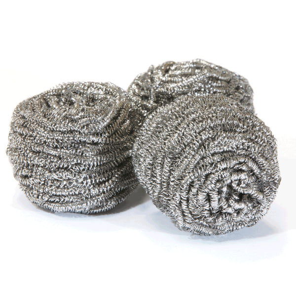 Estropajo de acero inoxidable estándar 40 gr - Pack de 12 uds Vetonek