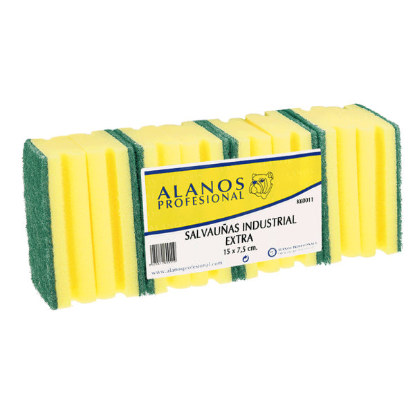 Estropajo salvauñas industrial EXTRA 15x7.5 cm - Caja de 32 estropajos Vetonek
