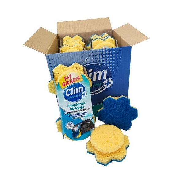 Estropajo salvauñas azul para vitrocerámicas - Antibacterial Vetonek