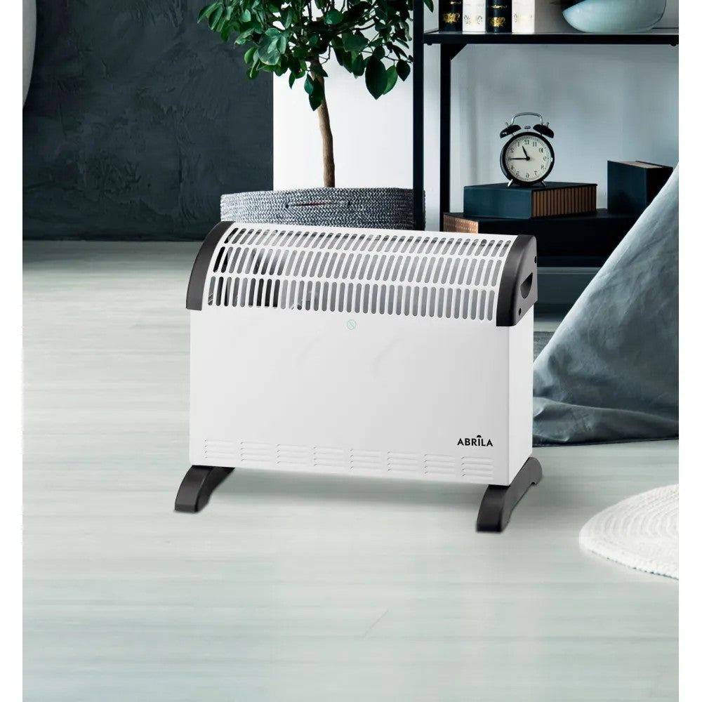 Convector Falla 2000W Blanco 3 Potencias Termosto regulable, Protección Sobrecalentamiento,mAsa Y Funcion Turbo 39x53x20cm — Vetonek (2)