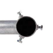 Cruceta 1 Brazo 0,5M Acero Galvanizado — Vetonek (3)