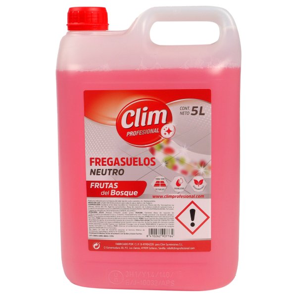 Fregasuelos neutro Frutos del Bosque - 3 garrafas de 5L Vetonek