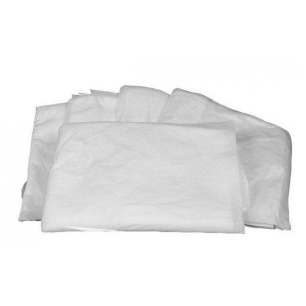Sábanas desechables blancas para camilla 80x210 cm - Pack 100 Vetonek