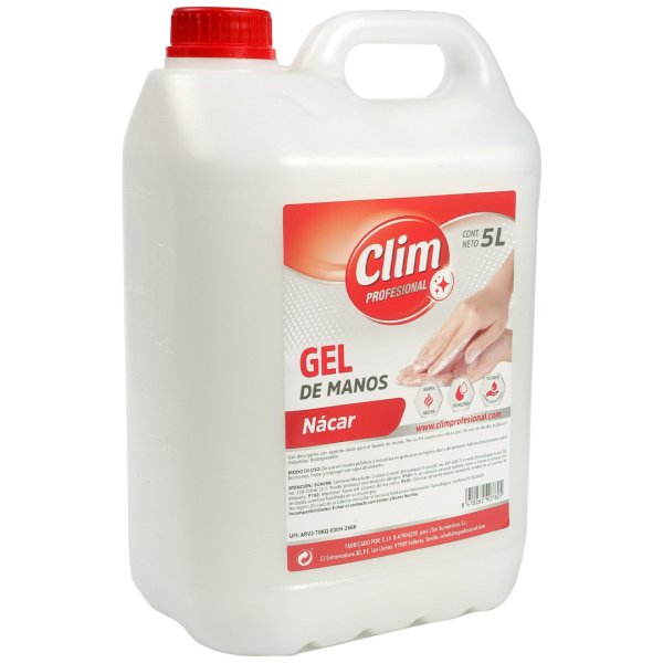 Gel de manos pH neutro - Caja 3 garrafas de 5 L Vetonek