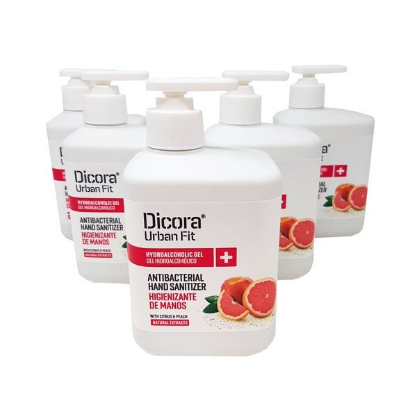Gel limpiador hidroalcohólico de manos Melocotón y Cítricos - 500 ml Vetonek