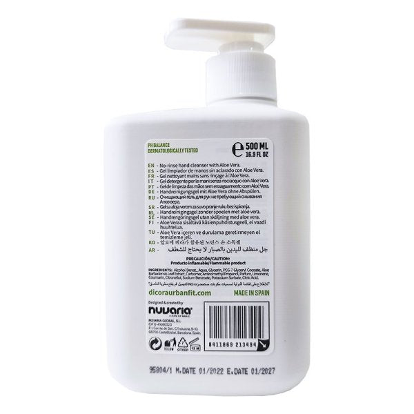 Gel limpiador hidroalcohólico de manos Melocotón y Cítricos - 500 ml Vetonek