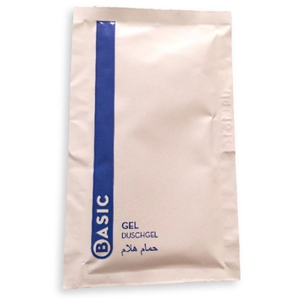 Gel de baño en sobres individuales - Caja de 1000 uds Vetonek