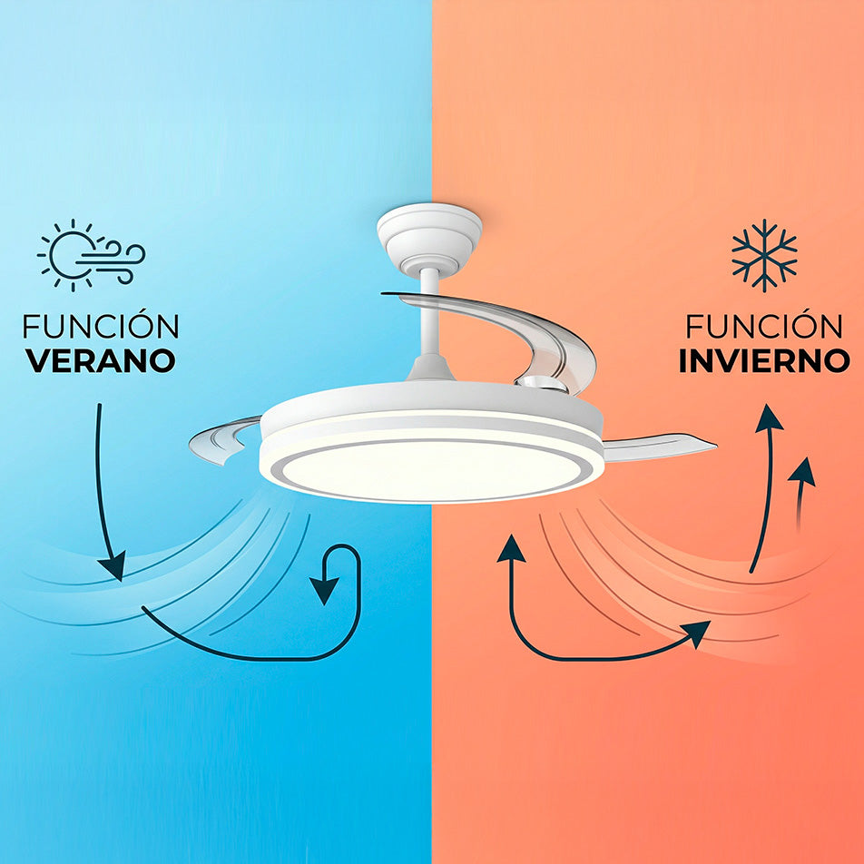Ventilador DC Niquel Función Verano-Invierno 59w 6980lm 3500-4000-6500k — Vetonek (7)