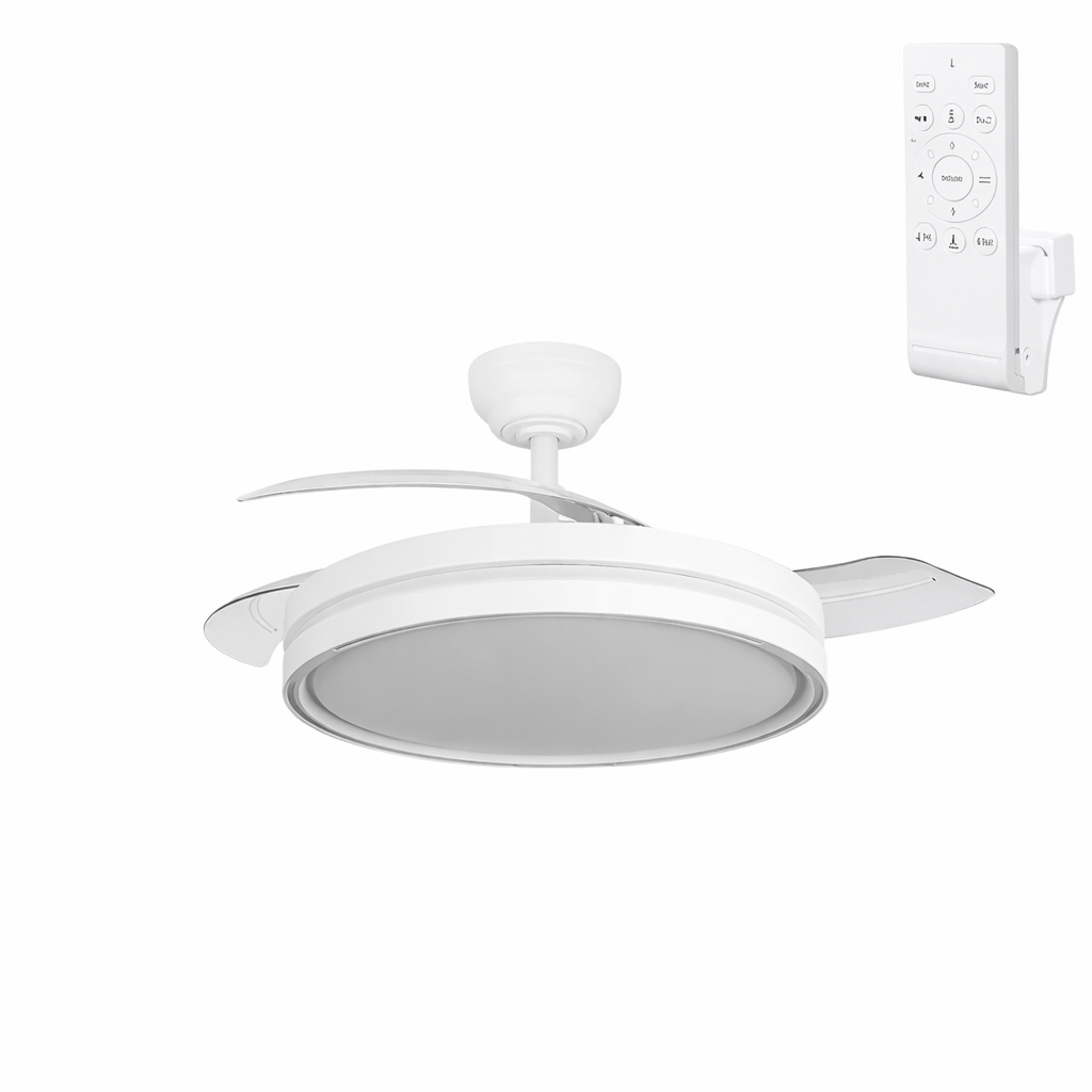 Ventilador Dc Blanco Función Verano-Invierno 3500-4000-6500k — Vetonek