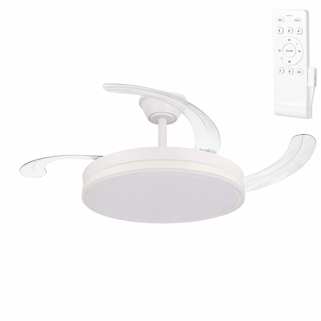 Ventilador Dc Blanco Función Verano-Invierno 59w Blanco 6980lm 3000-4000-6000k — Vetonek