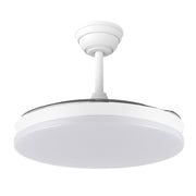 Ventilador DC "Marele· Función Verano-Invierno 48W Blanco 3 Aspas 5040lm 3500-4000-6500k Remoto y Temporizador — Vetonek (3)