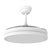 Ventilador DC"Martina" Función Verano-Invierno 48W Blanco 3 Aspas 5040lm 3500-4000-6500k Remoto y Temporizador — Vetonek (3)