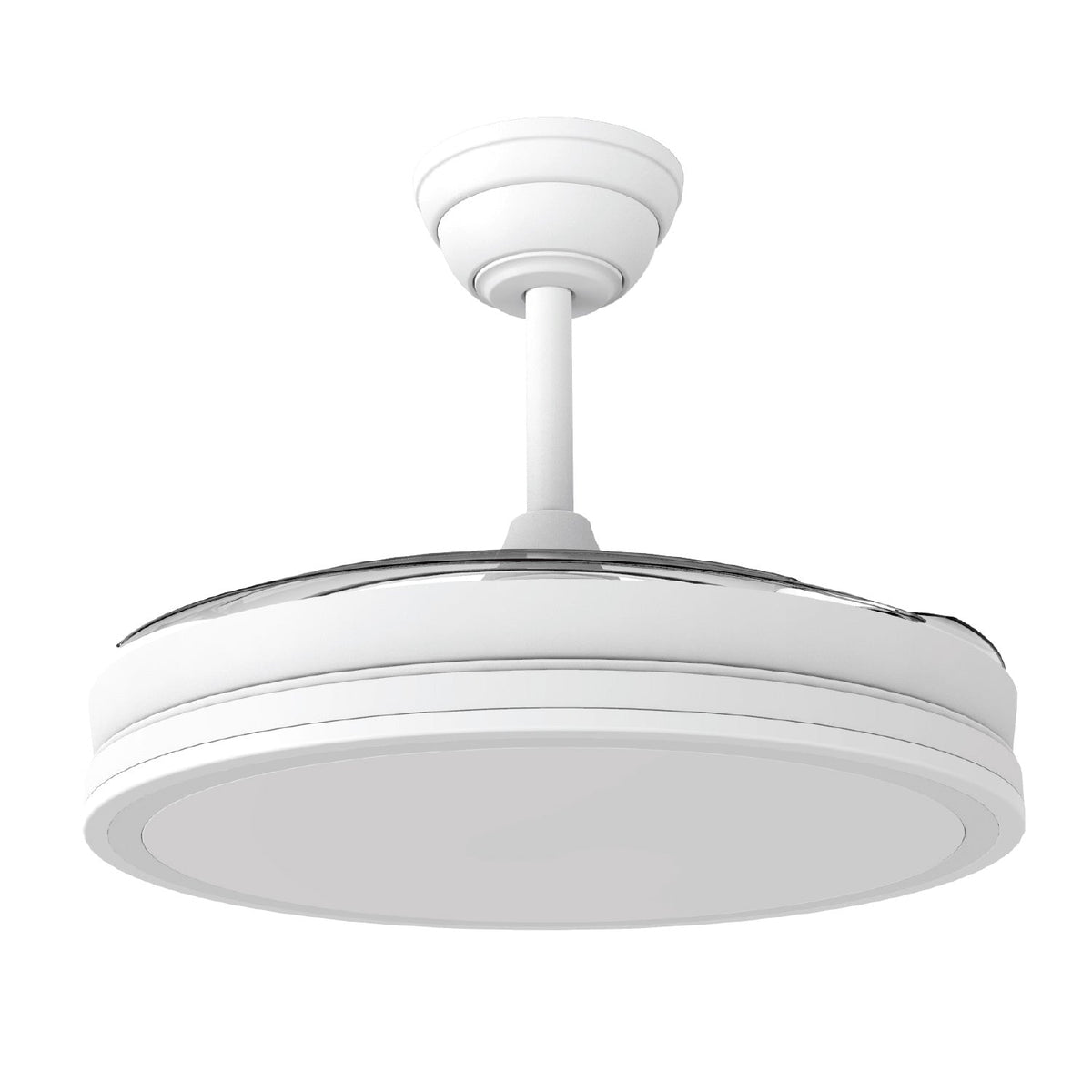 Ventilador DC"Martina" Función Verano-Invierno 48W Blanco 3 Aspas 5040lm 3500-4000-6500k Remoto y Temporizador — Vetonek (3)