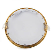 Placa LED 12W 1200Lm 2700ºK Circular Dorado — Vetonek (5)