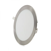 Placa LED 18W 1800Lm 6000ºK Circular Niquel Satinado — Vetonek (4)