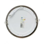 Placa LED 18W 1800Lm 6000ºK Circular Niquel Satinado — Vetonek (5)