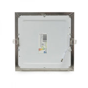 Placa LED 18W 1.300Lm 6000ºK Cuadrada Niquel Satinado — Vetonek (4)