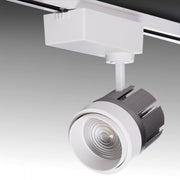 Foco de Carril LED 30W 2.700Lm CRI90 6000ºK "Kayla" Trifásico Apertura Variable — Vetonek